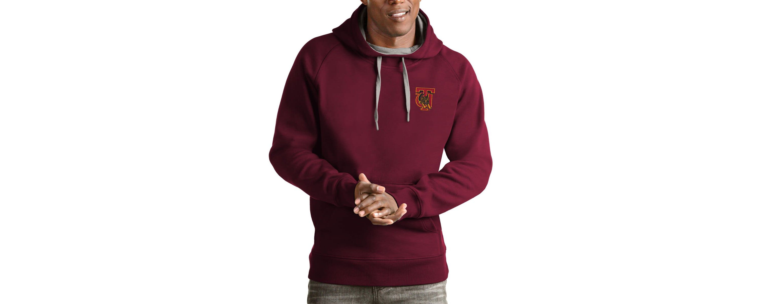 NCAA Tuskegee Golden Tigers Victory Pullover Hoodie