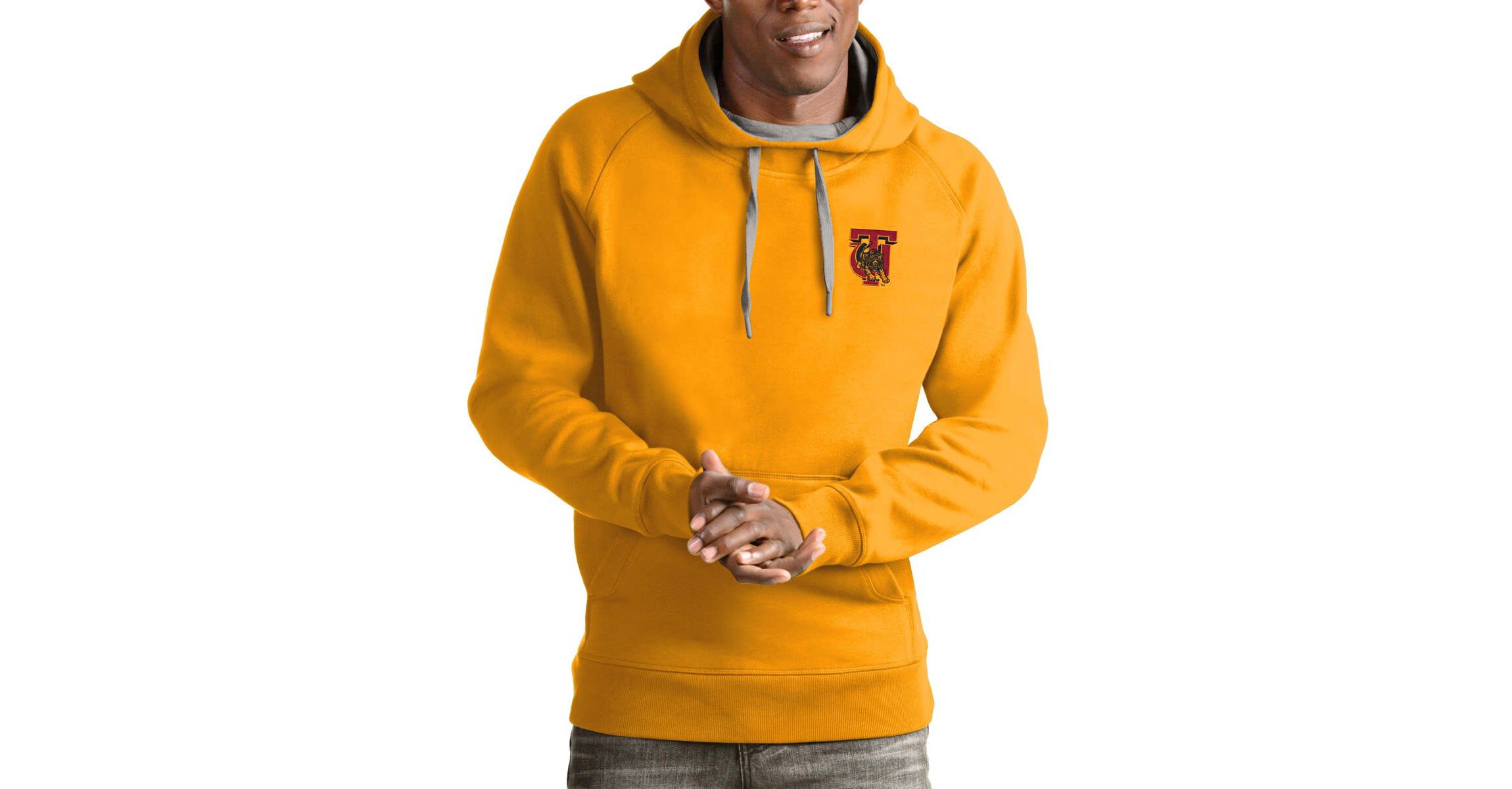 NCAA Tuskegee Golden Tigers Victory Pullover Hoodie