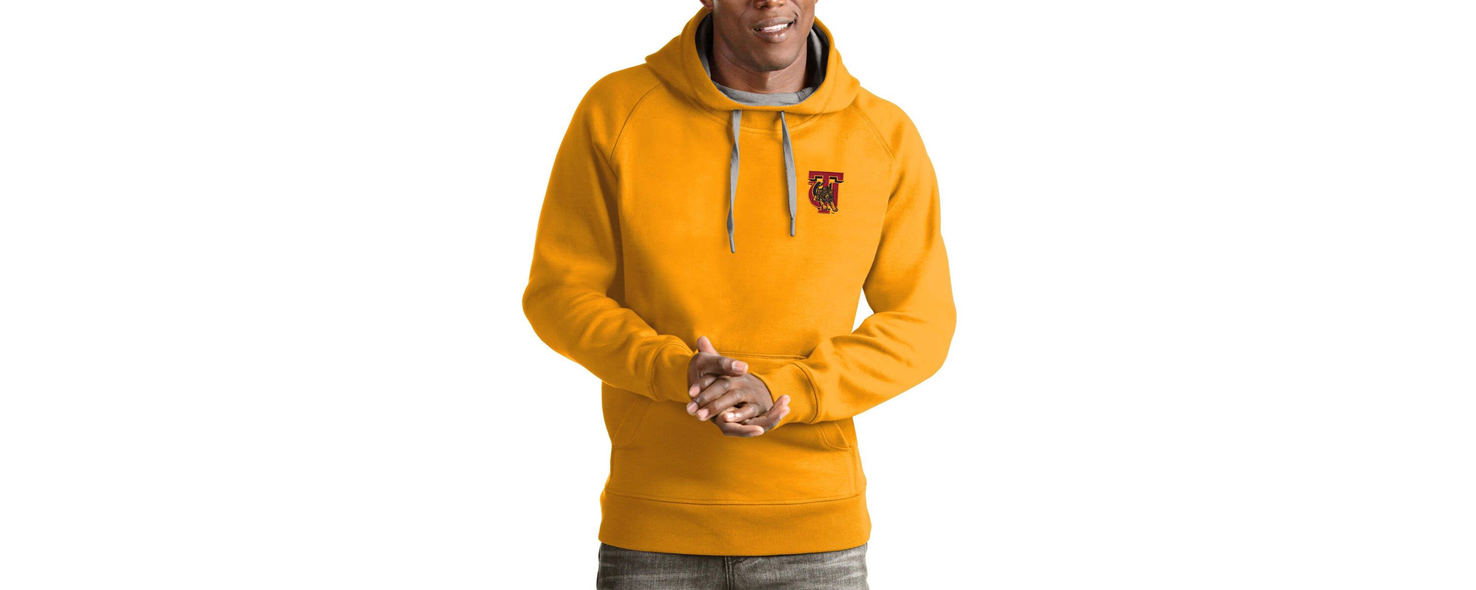 NCAA Tuskegee Golden Tigers Victory Pullover Hoodie