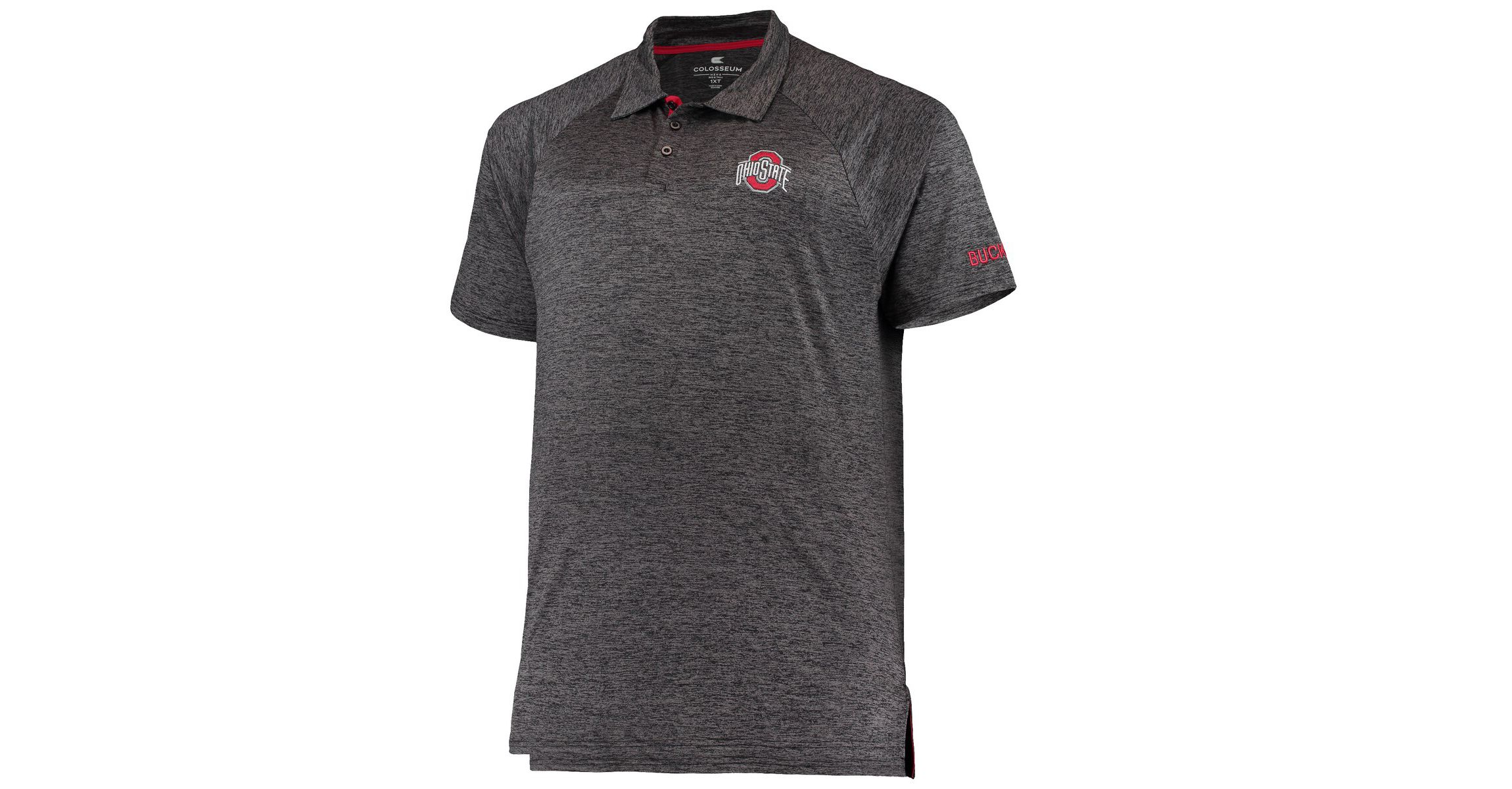 NCAA ed Ohio State Buckeyes Big & Tall Down Swing Polo