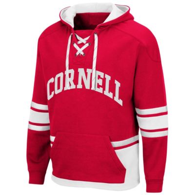 Cornell Big Red NCAA Lace Up 3.0 Pullover Hoodie