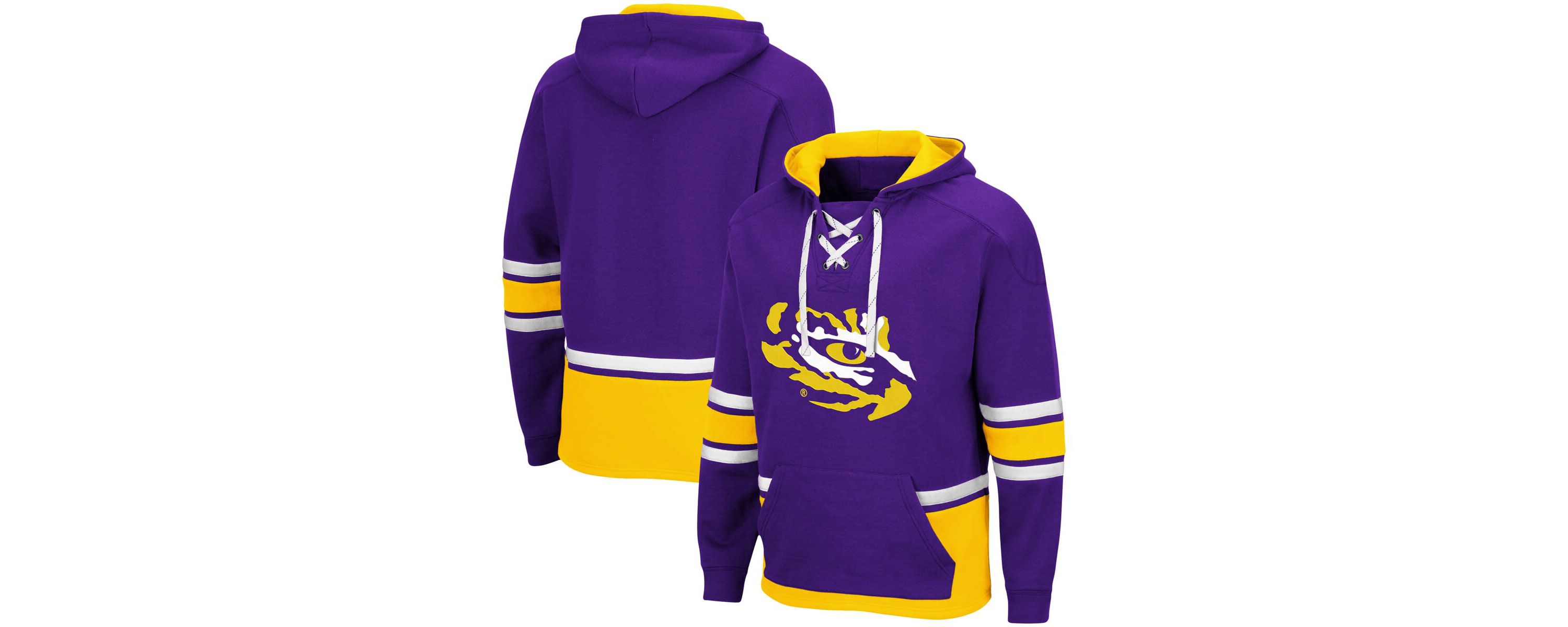 NCAA LSU Tigers Lace Up 3.0 Pullover Hoodie
