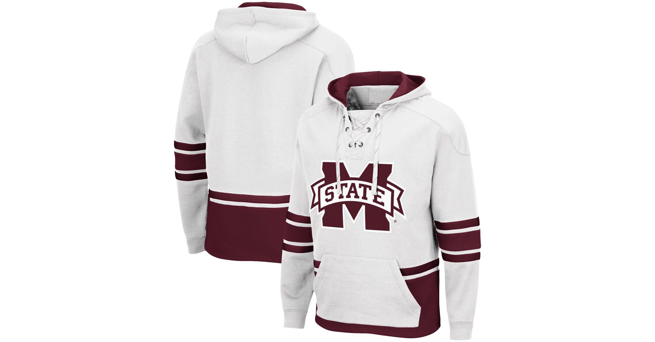 NCAA Mississippi State Bulldogs Lace Up 3.0 Pullover Hoodie