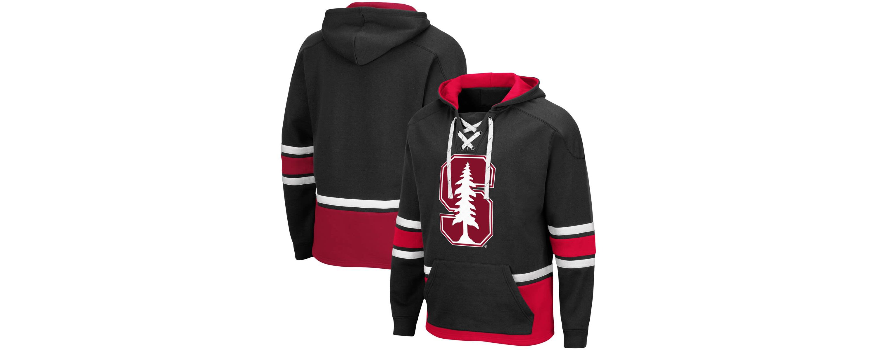 Stanford Cardinal NCAA Stanford Lace Up 3.0 Pullover Hoodie