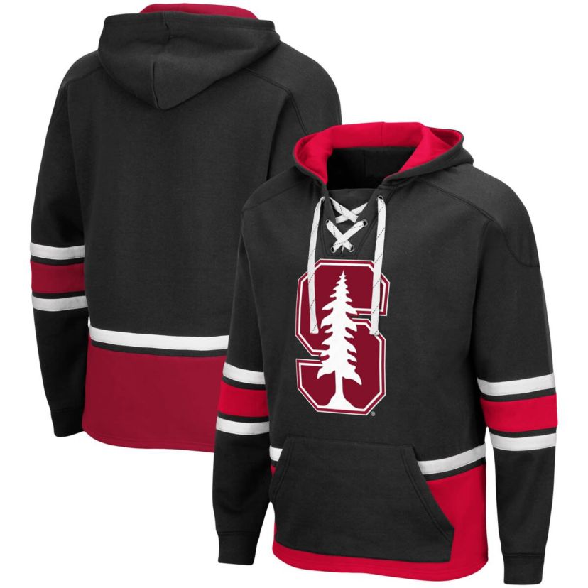 Stanford Cardinal NCAA Stanford Lace Up 3.0 Pullover Hoodie