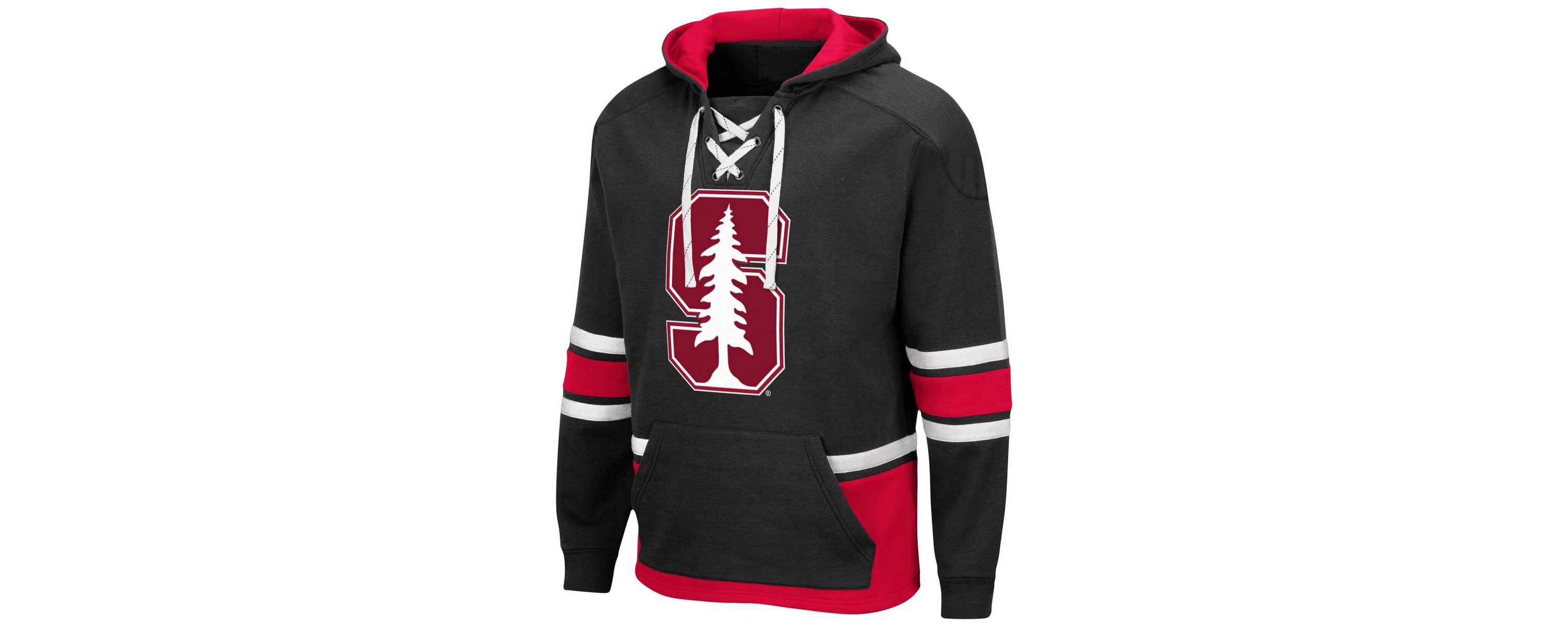 Stanford Cardinal NCAA Stanford Lace Up 3.0 Pullover Hoodie
