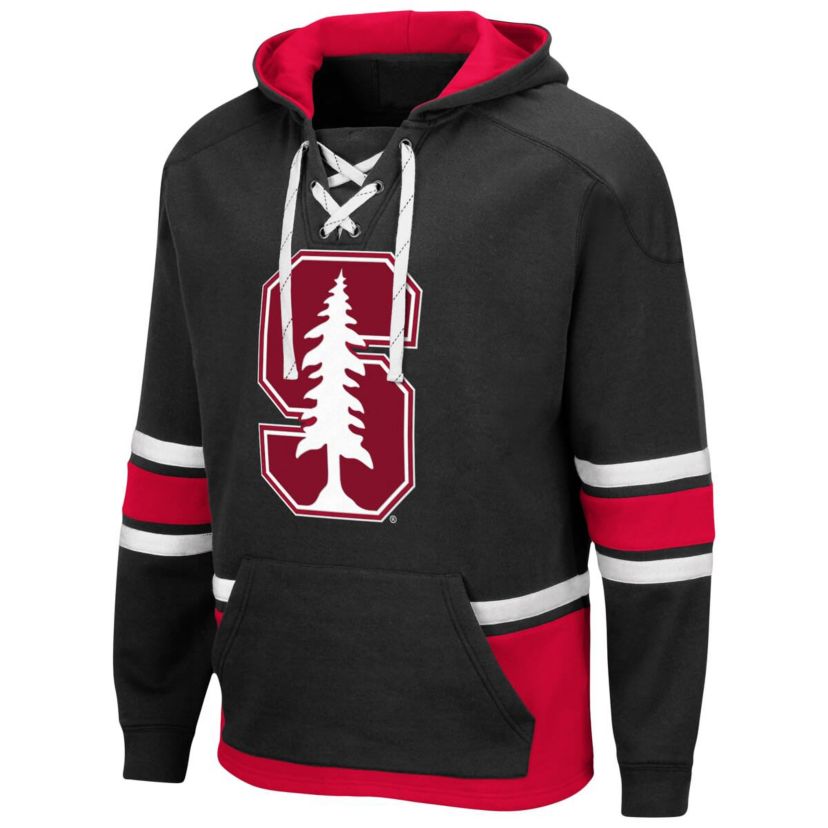 Stanford Cardinal NCAA Stanford Lace Up 3.0 Pullover Hoodie
