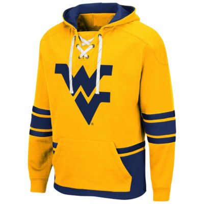 NCAA West Virginia Mountaineers Lace Up 3.0 Pullover Hoodie