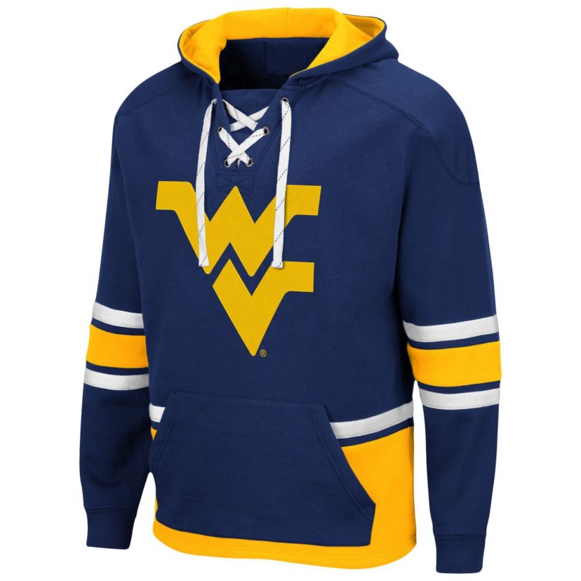 NCAA West Virginia Mountaineers Lace Up 3.0 Pullover Hoodie