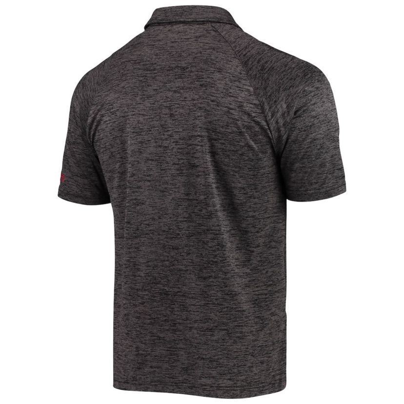 NCAA ed Ohio State Buckeyes Down Swing Raglan Polo