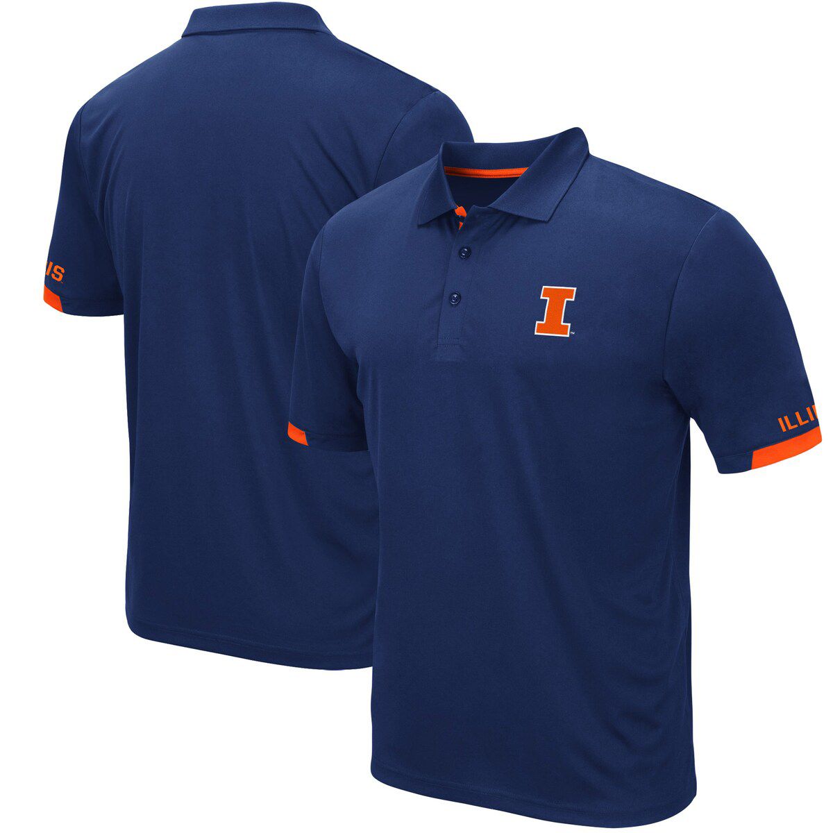 NCAA Illinois Fighting Illini Santry Lightweight Polo