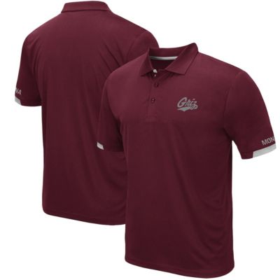 Colosseum Men's NCAA Montana Grizzlies Santry Lightweight Polo, Medium