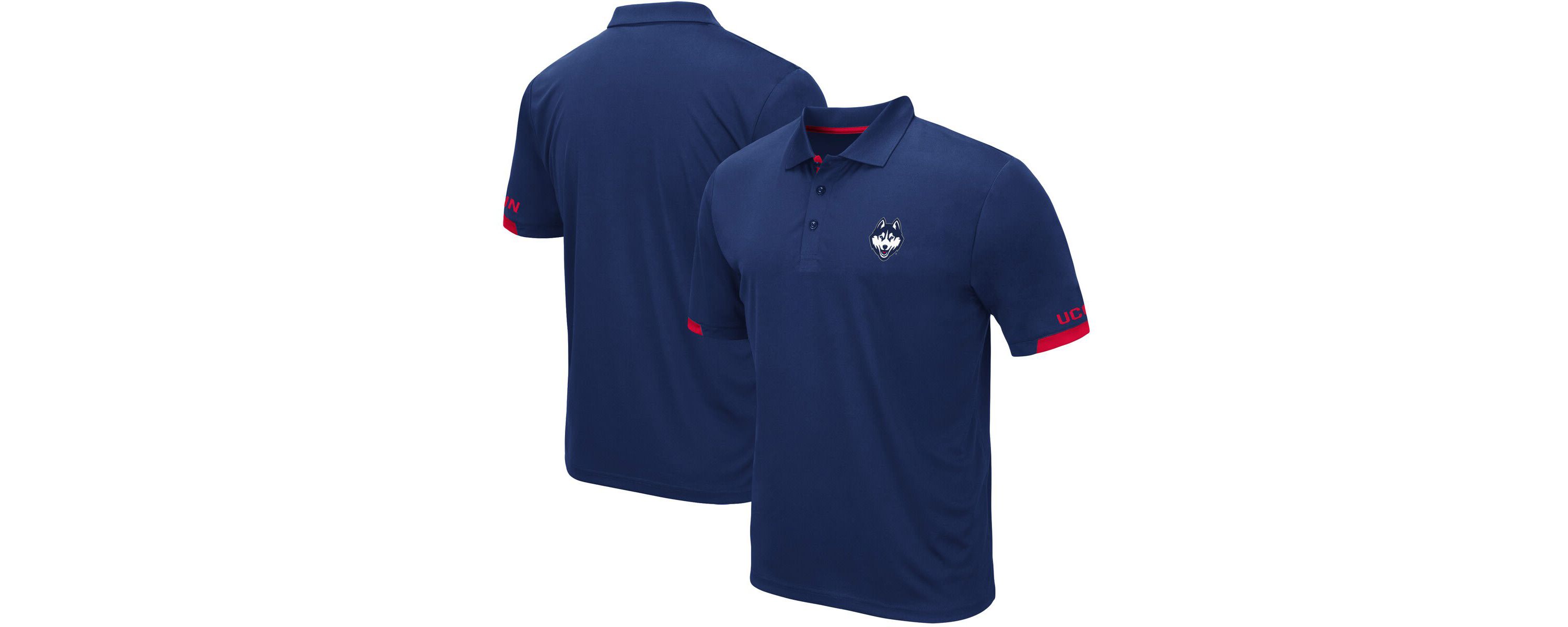 Connecticut Huskies NCAA UConn Huskies Santry Lightweight Polo