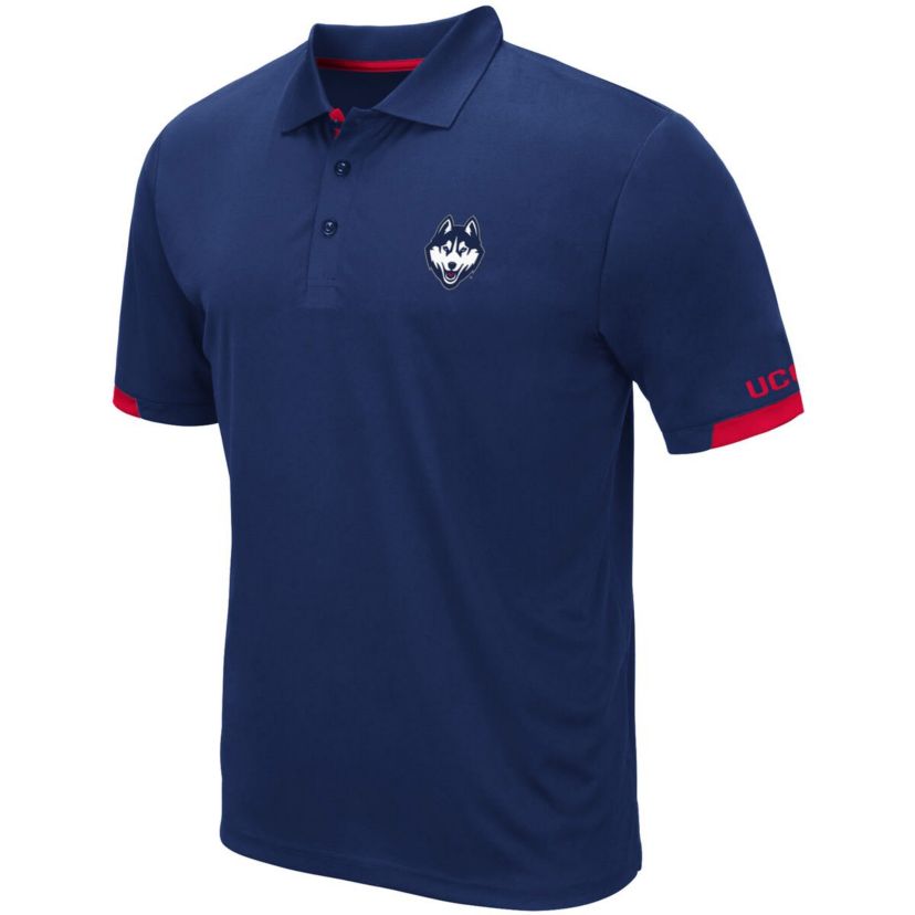 Connecticut Huskies NCAA UConn Huskies Santry Lightweight Polo