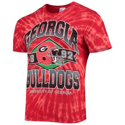 NCAA Georgia Bulldogs Brickhouse Vintage Tubular Tie-Dye T-Shirt