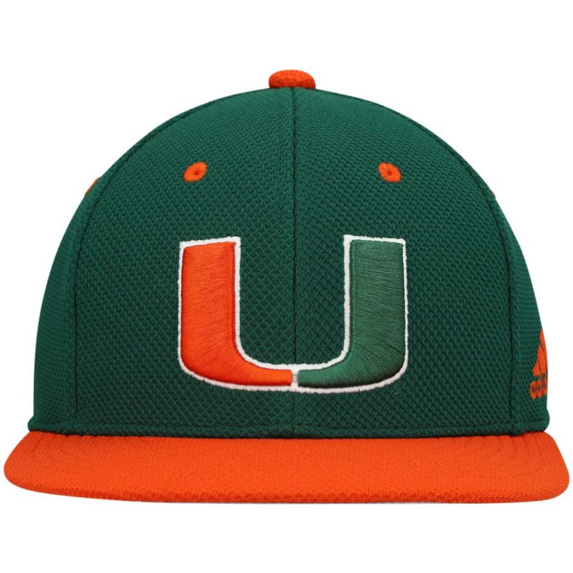 Miami (FL) Hurricanes NCAA Miami Hurricanes On-Field Baseball Fitted Hat