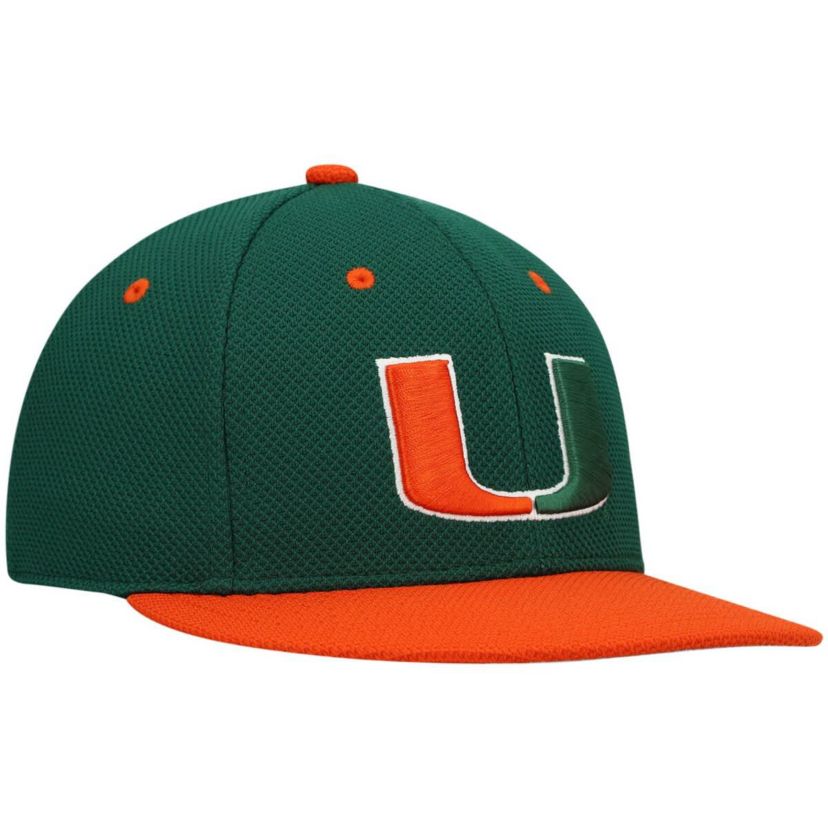Miami (FL) Hurricanes NCAA Miami Hurricanes On-Field Baseball Fitted Hat