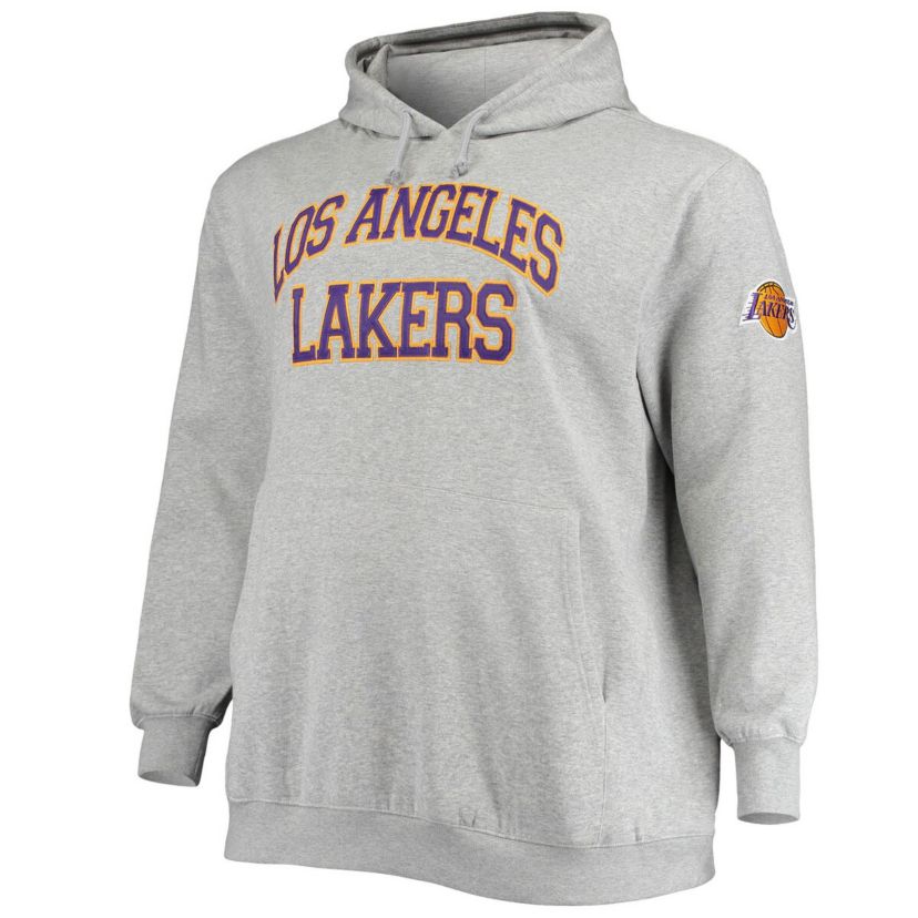 NBA ed Los Angeles Lakers Hardwood Classics Big & Tall Throwback Pullover Hoodie