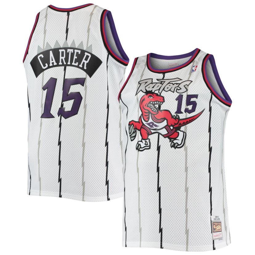 NBA Vince Carter Toronto Raptors 1998/99 Big & Tall Hardwood Classics Swingman Jersey