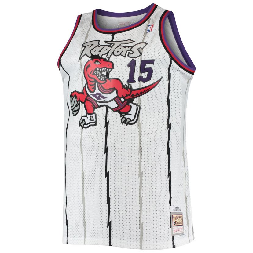 NBA Vince Carter Toronto Raptors 1998/99 Big & Tall Hardwood Classics Swingman Jersey