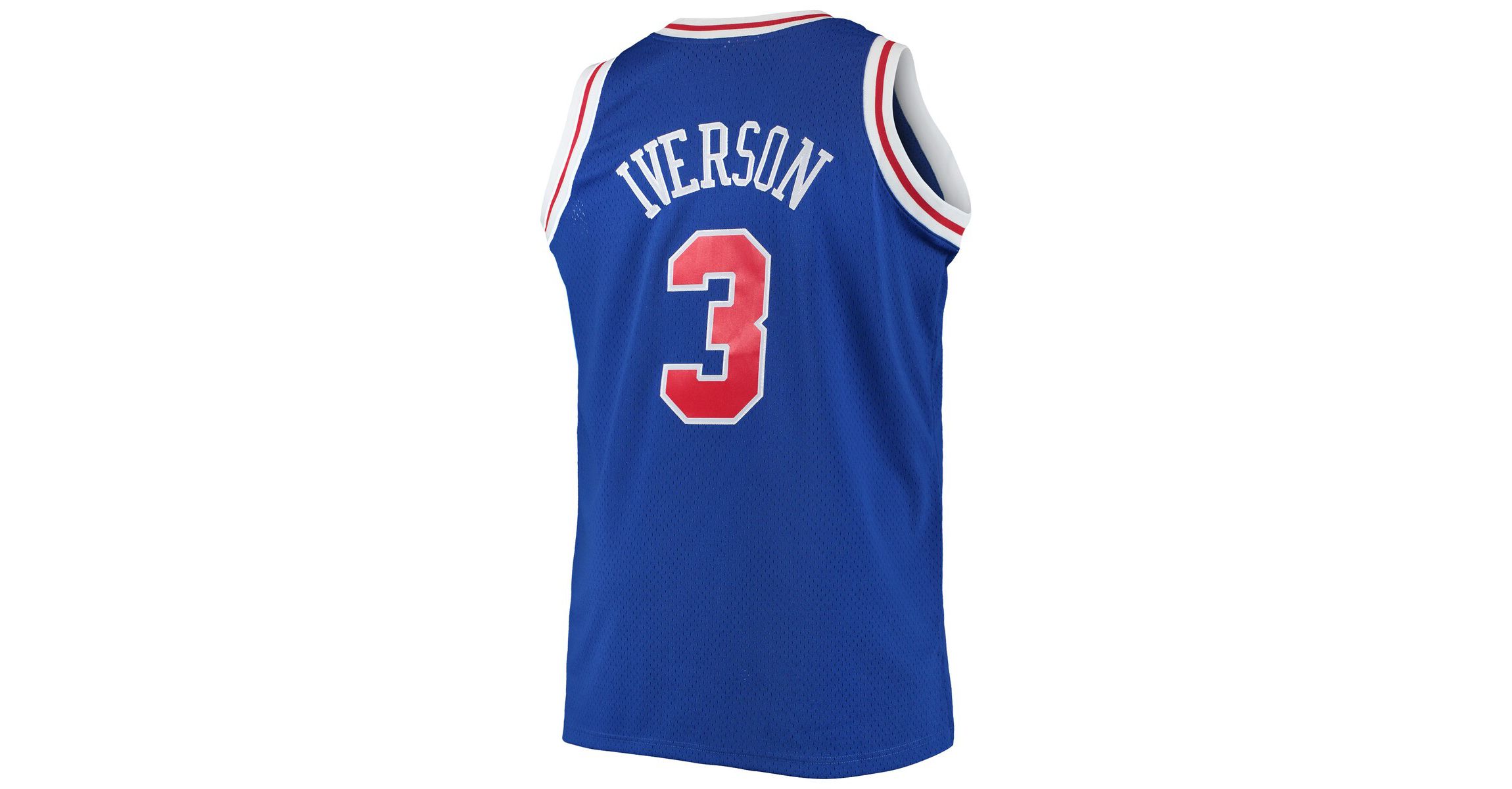 NBA Allen Iverson Philadelphia 76ers 1996/97 Big & Tall Hardwood Classics Swingman Jersey
