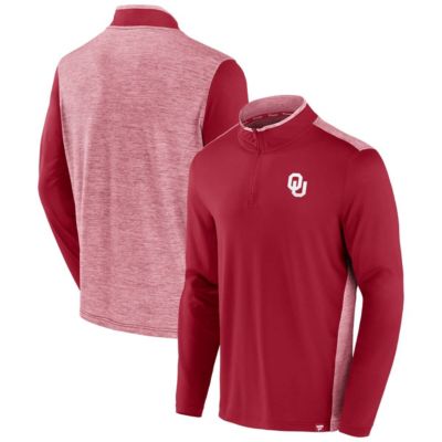 NCAA Fanatics Oklahoma Sooners Recharged Quarter-Zip Jacket