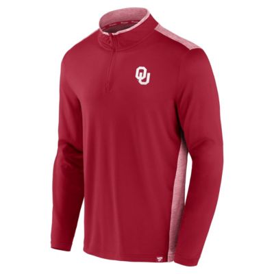 NCAA Fanatics Oklahoma Sooners Recharged Quarter-Zip Jacket