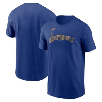 Men's MLB Nike Seattle Mariners Cooperstown Collection Wordmark T-Shirt, 2XL