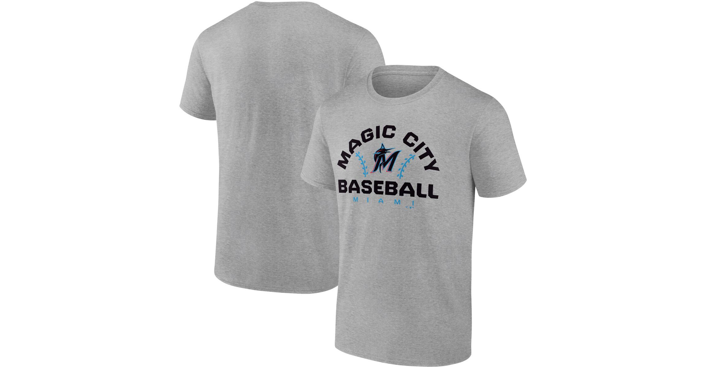 MLB Fanatics ed Miami Marlins Iconic Go for Two T-Shirt