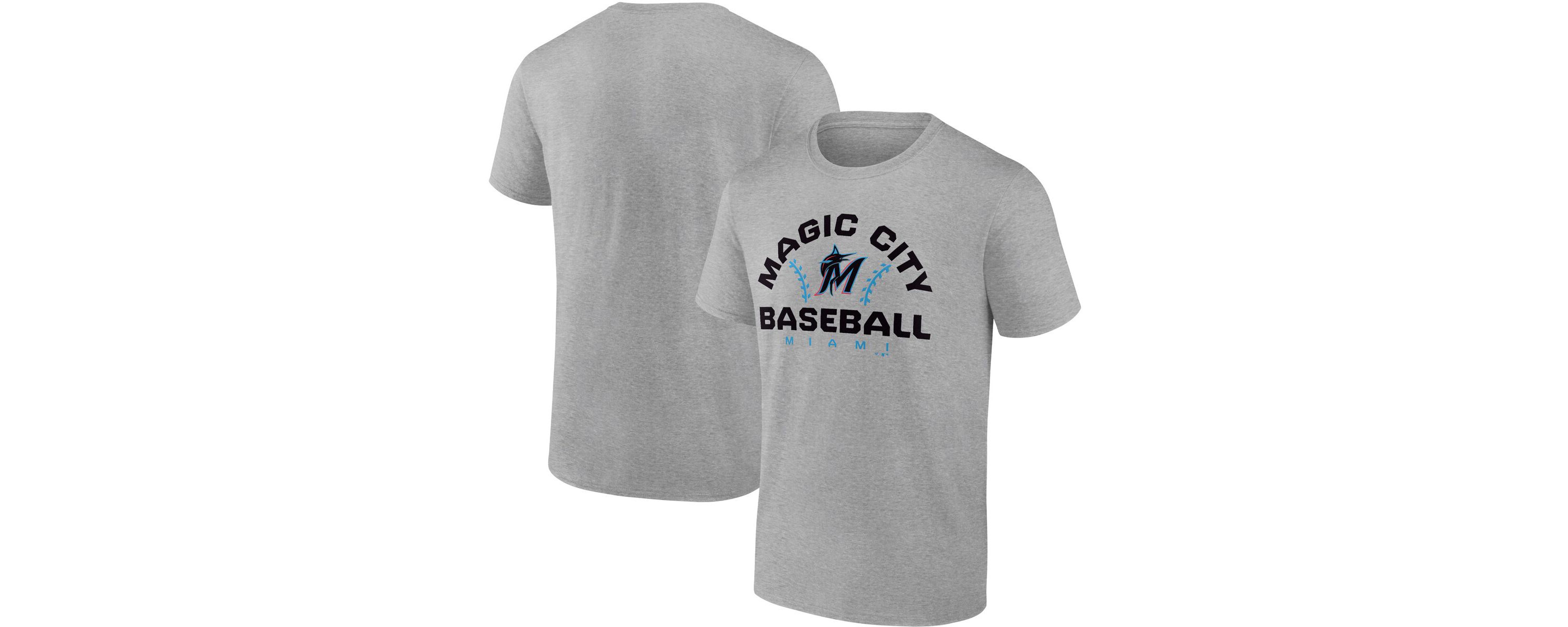 MLB Fanatics ed Miami Marlins Iconic Go for Two T-Shirt
