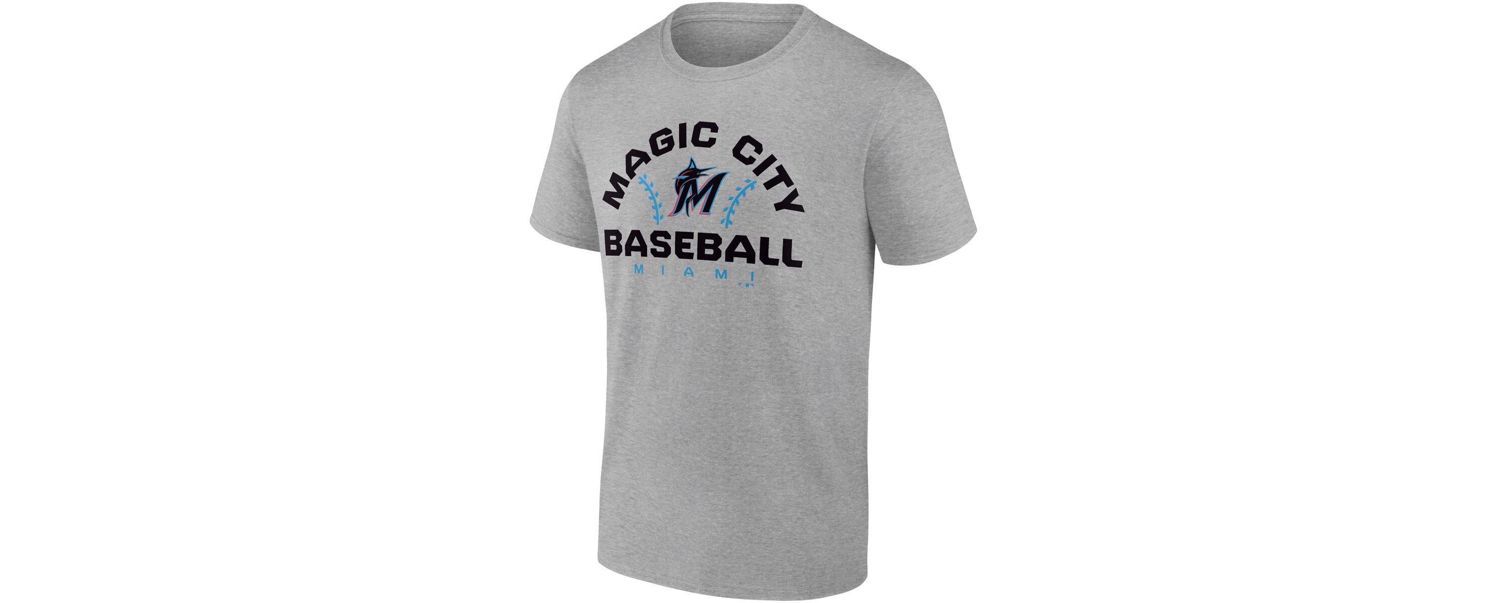 MLB Fanatics ed Miami Marlins Iconic Go for Two T-Shirt