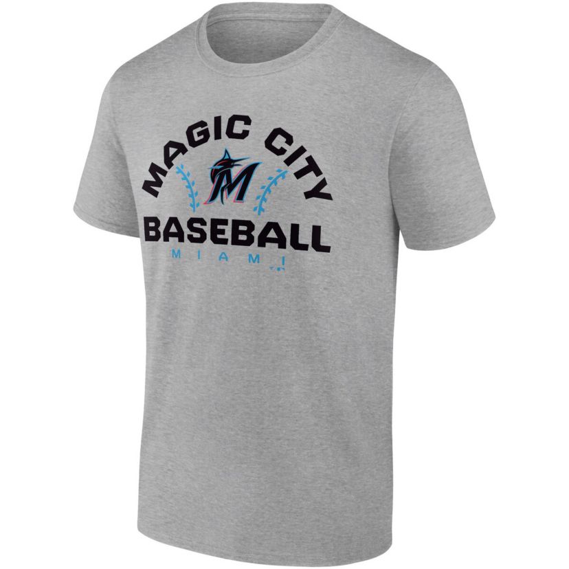 MLB Fanatics ed Miami Marlins Iconic Go for Two T-Shirt