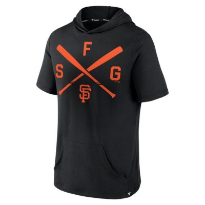 MLB Fanatics San Francisco Giants Iconic Rebel Short Sleeve Pullover Hoodie