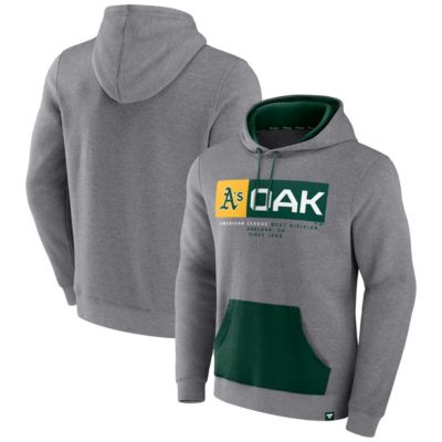 MLB Fanatics ed Oakland Athletics Iconic Steppin Up Fleece Pullover Hoodie