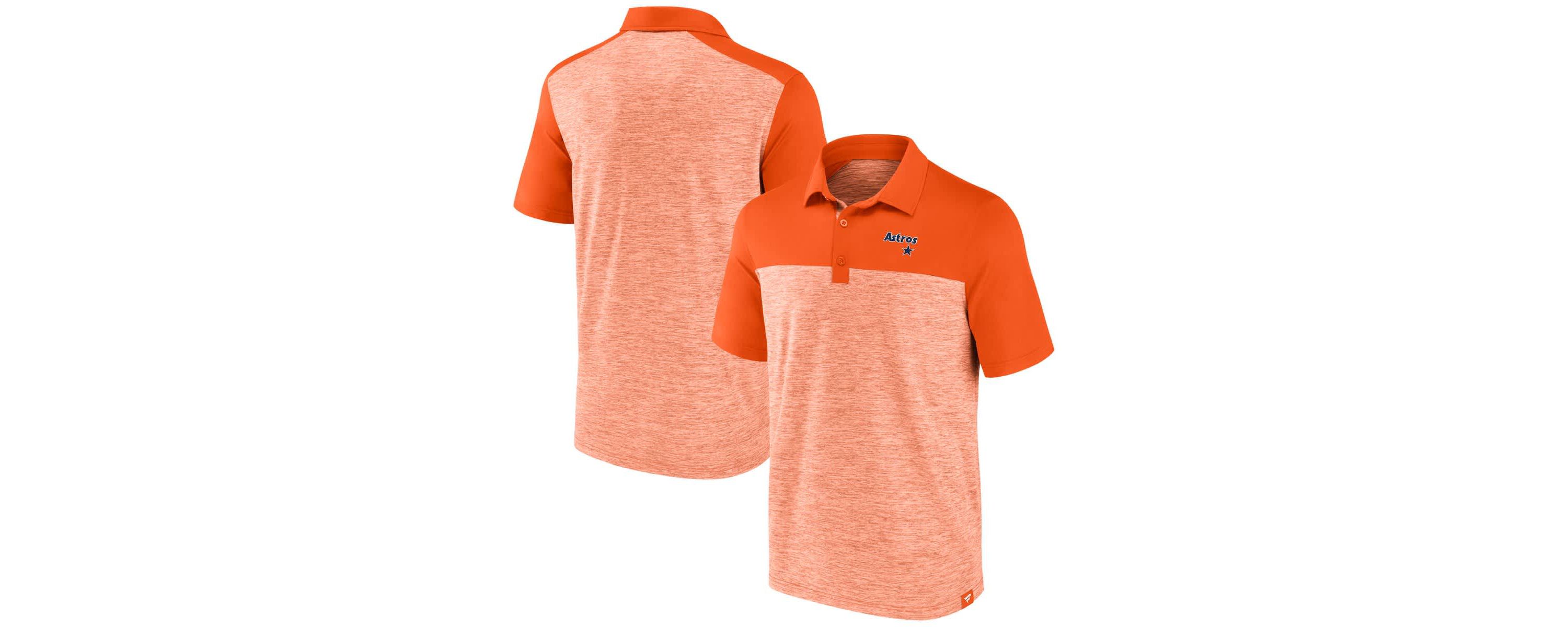 MLB Fanatics Houston Astros True Classics Avid Fan Brushed Polo