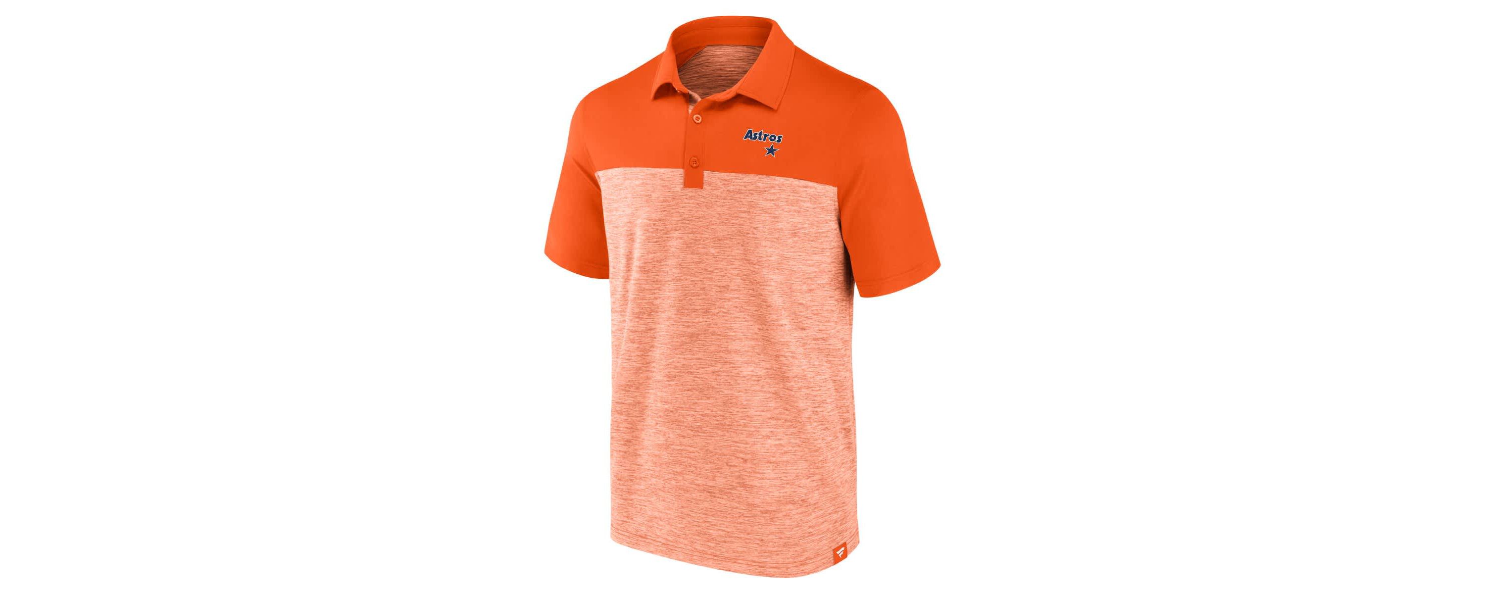 MLB Fanatics Houston Astros True Classics Avid Fan Brushed Polo