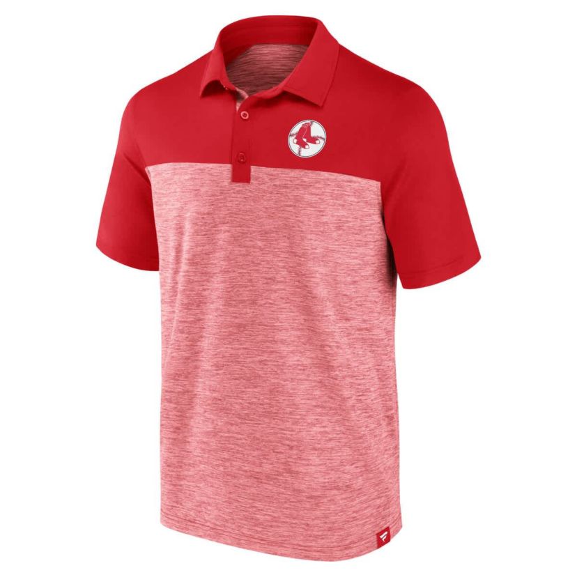 Boston Red Sox MLB Fanatics Boston Sox True Classics Avid Fan Brushed Polo