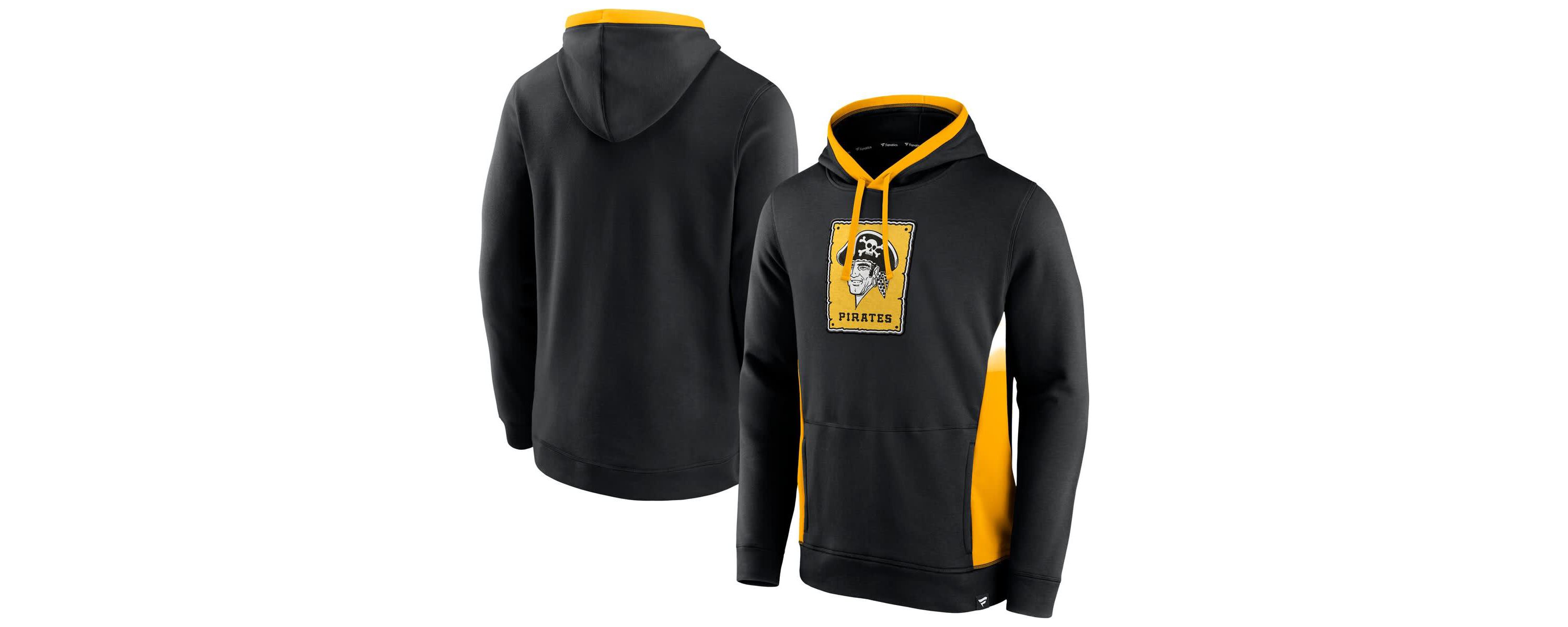MLB Fanatics Pittsburgh Pirates True Classics Fanarama Pullover Hoodie