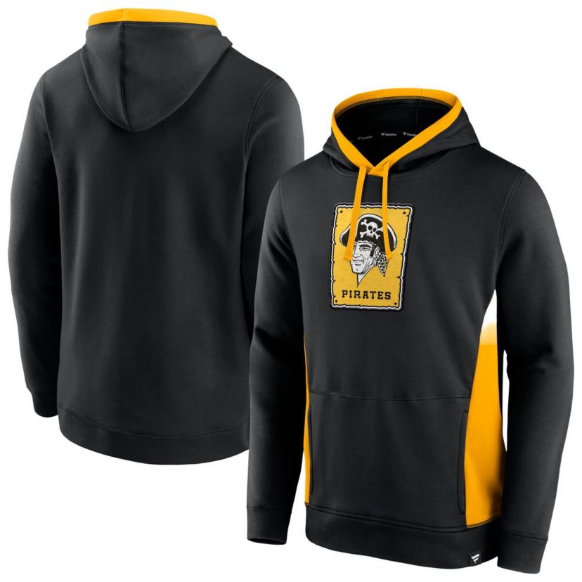 MLB Fanatics Pittsburgh Pirates True Classics Fanarama Pullover Hoodie