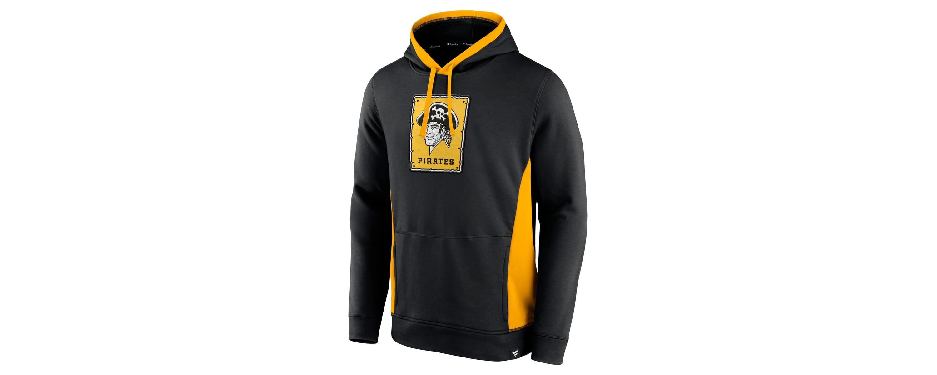 MLB Fanatics Pittsburgh Pirates True Classics Fanarama Pullover Hoodie