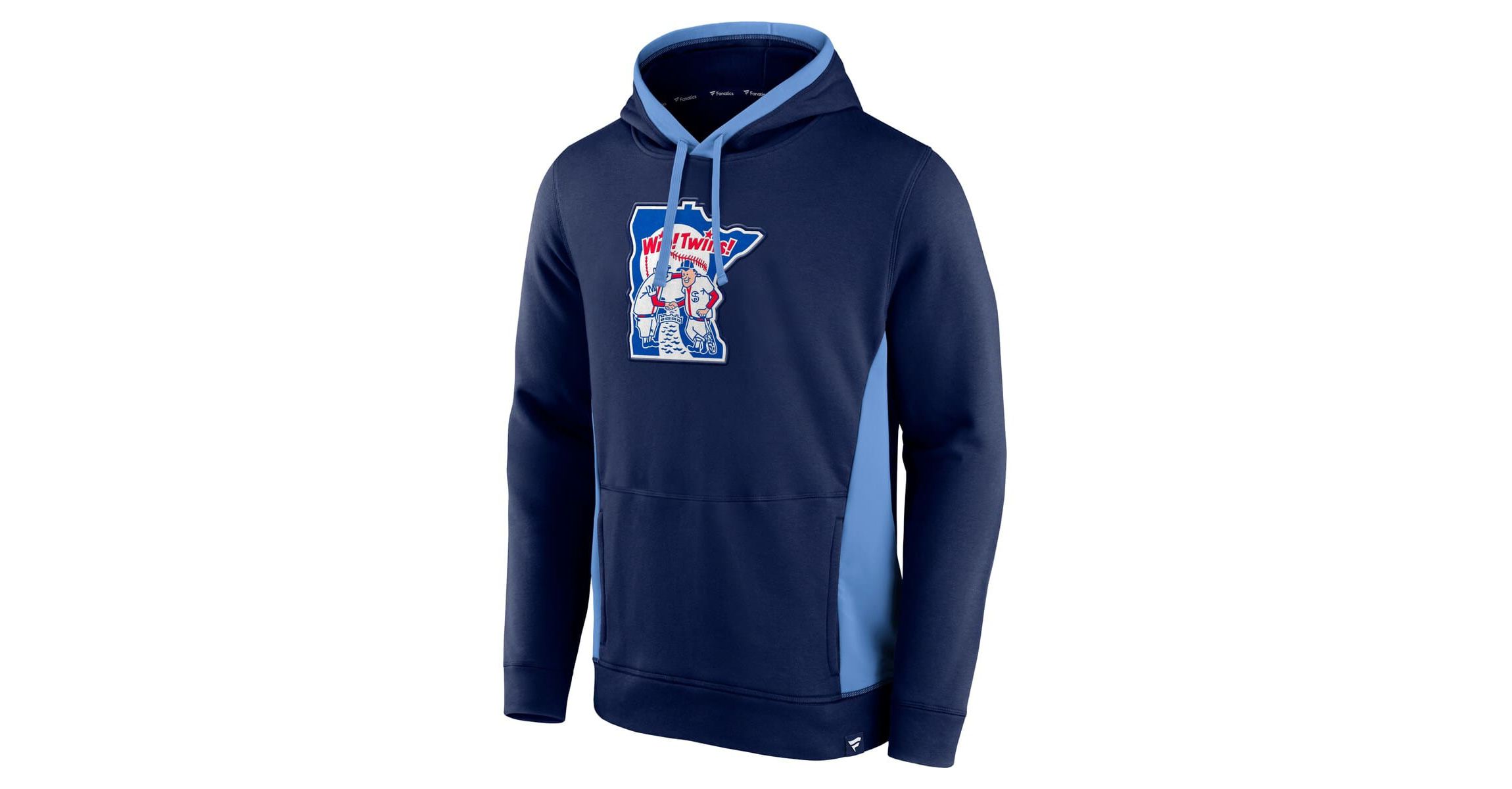 MLB Fanatics Minnesota Twins True Classics Fanarama Pullover Hoodie