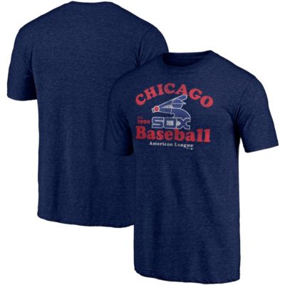 Chicago White Sox MLB Fanatics ed Chicago Sox Cooperstown Collection True Classics Tri-Blend T-Shirt