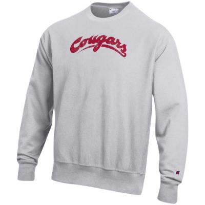 NCAA ed Washington State Cougars Vault Logo Reverse Weave Pullover Sweatshirt