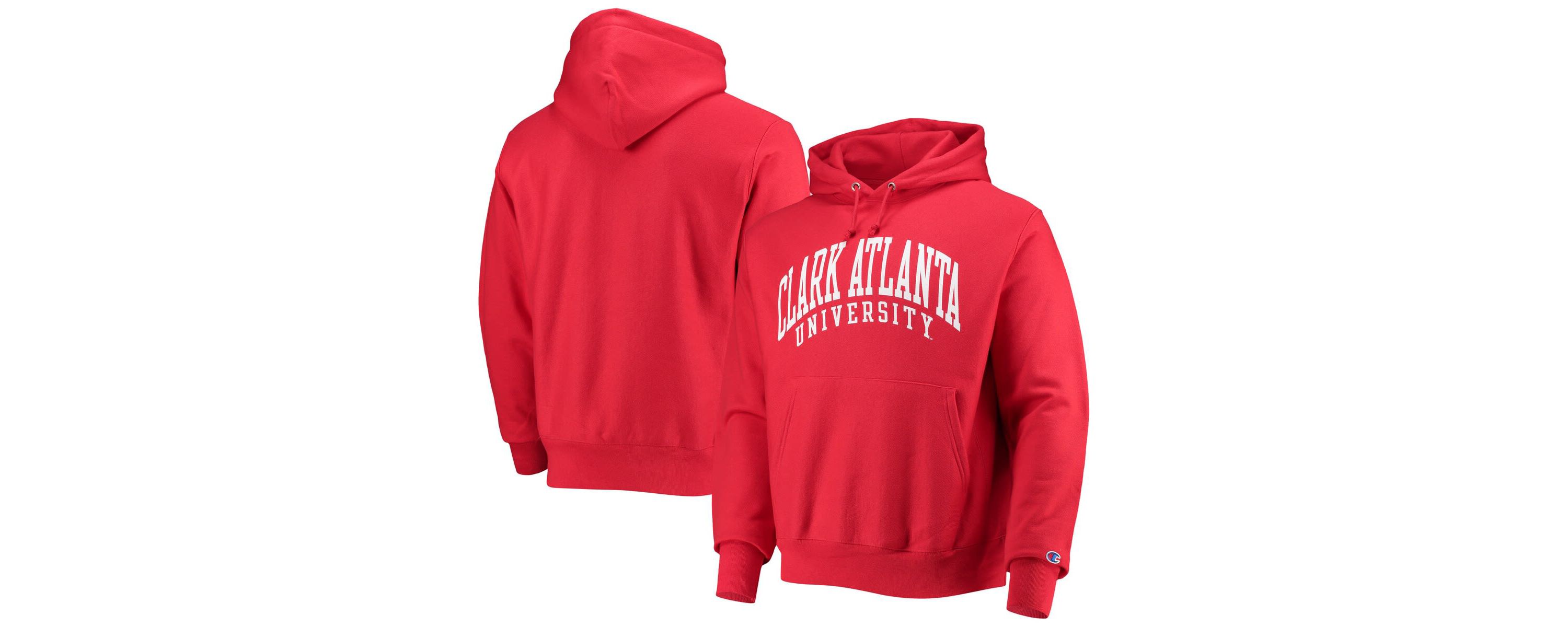 Clark Atlanta Panthers NCAA Clark Atlanta University Panthers Tall Arch Pullover Hoodie