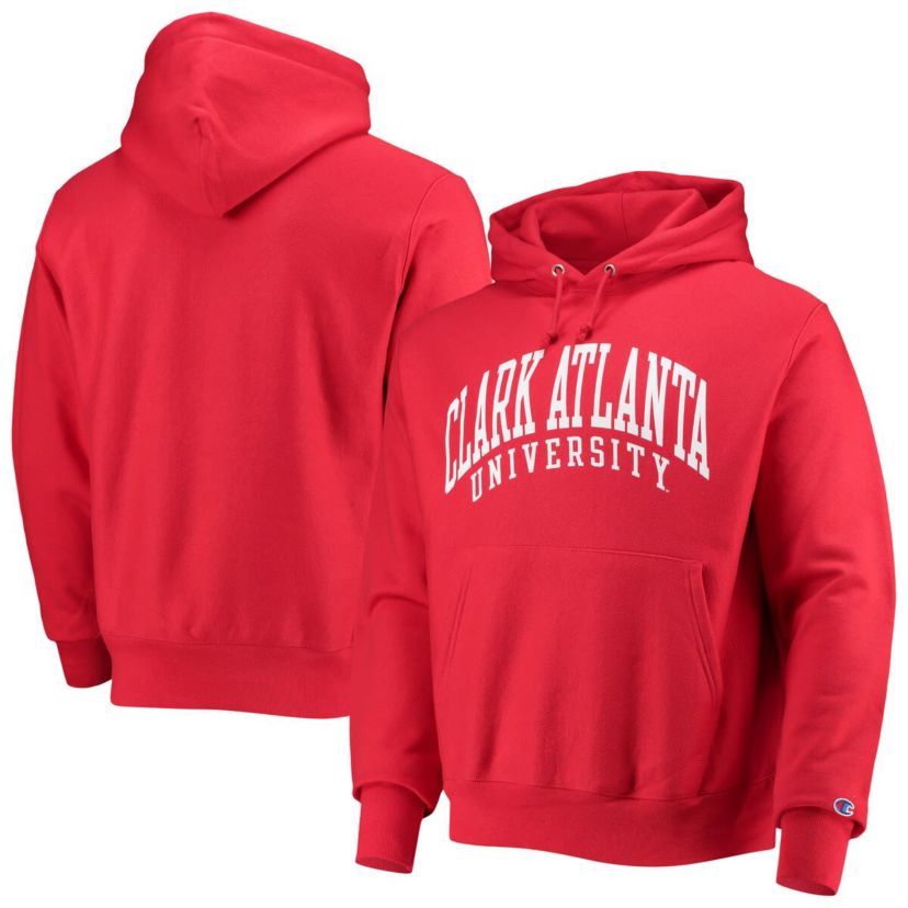 Clark Atlanta Panthers NCAA Clark Atlanta University Panthers Tall Arch Pullover Hoodie