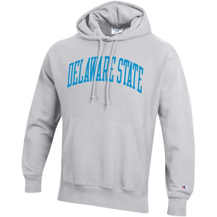 NCAA Delaware State Hornets Tall Arch Pullover Hoodie
