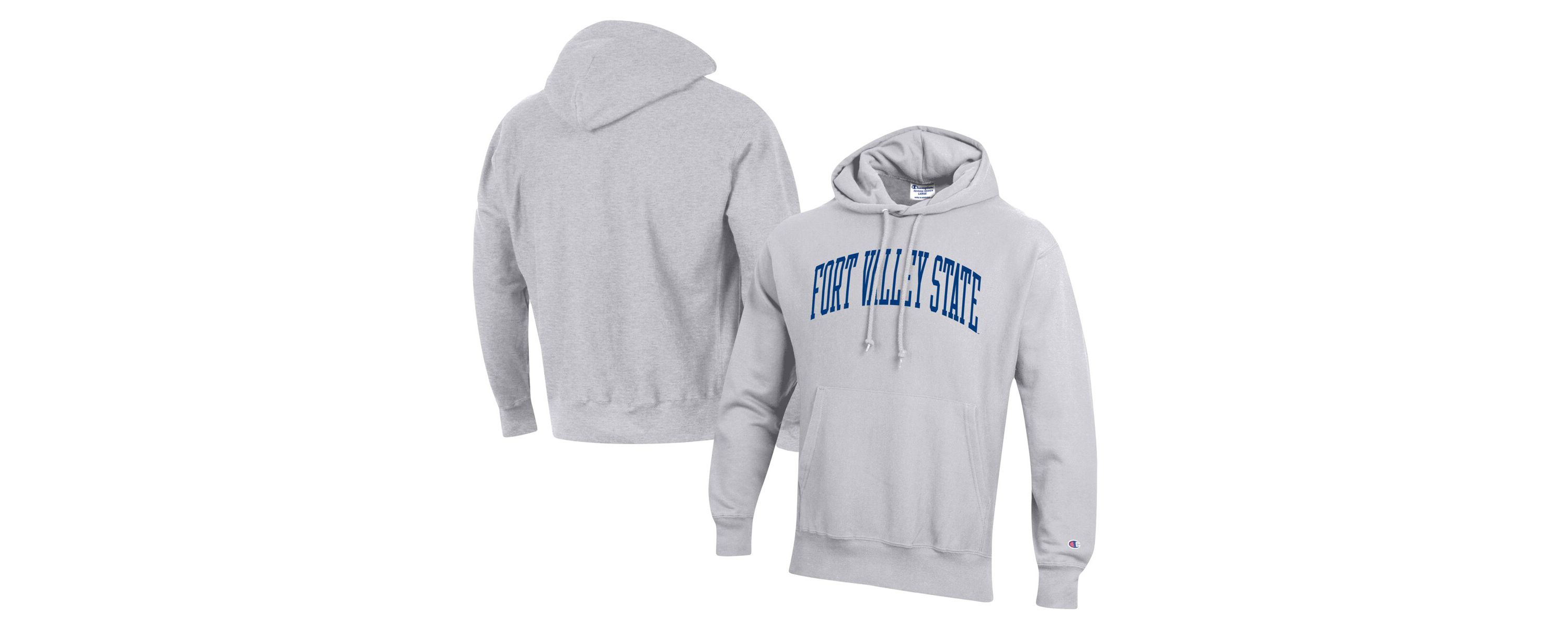 NCAA Fort Valley State Wildcats Tall Arch Pullover Hoodie