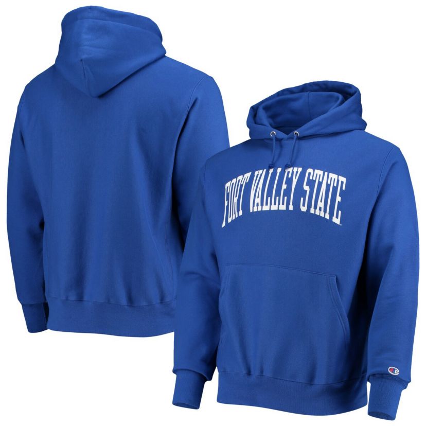 NCAA Fort Valley State Wildcats Tall Arch Pullover Hoodie