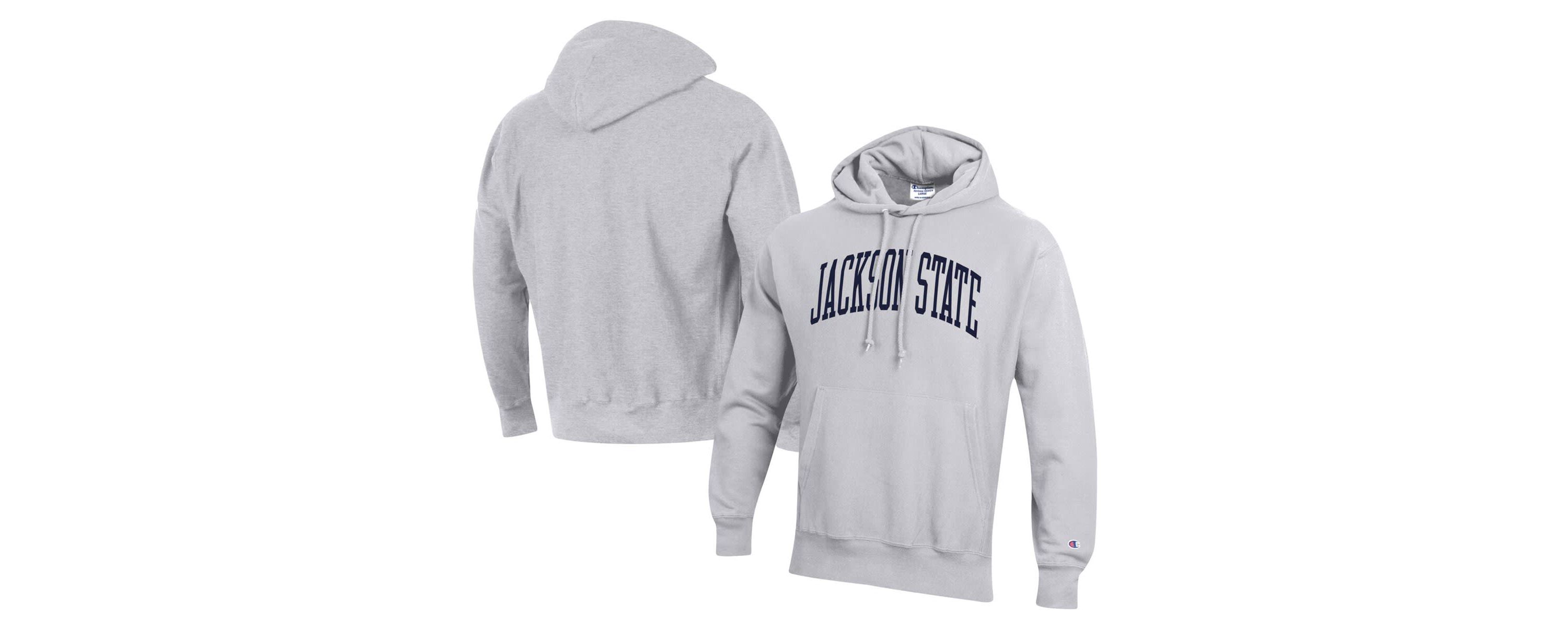 NCAA Jackson State Tigers Tall Arch Pullover Hoodie