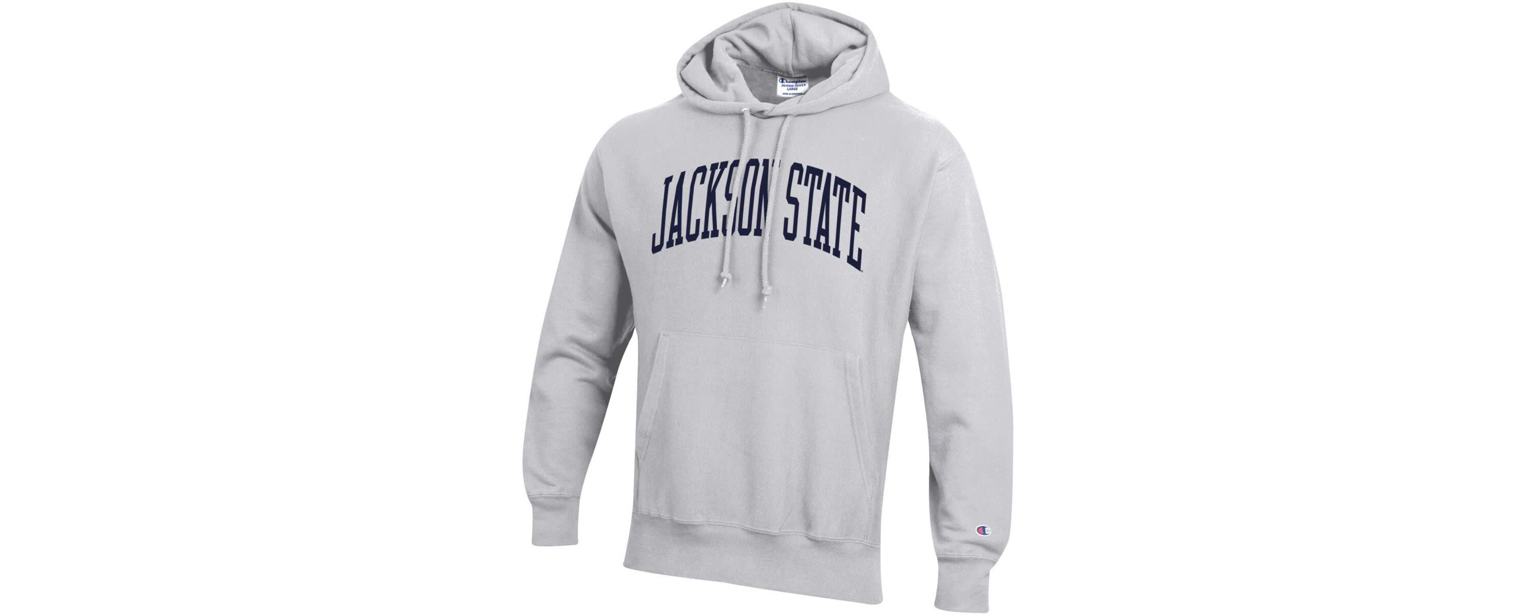 NCAA Jackson State Tigers Tall Arch Pullover Hoodie